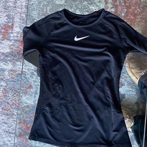 All black Nike Dri-Fit Thermal long sleeve